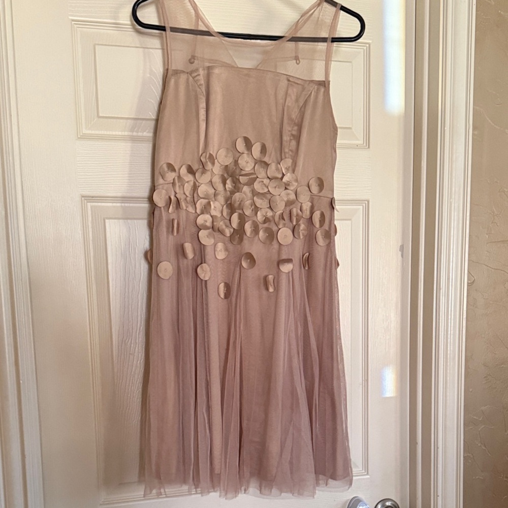 Elegant champagne Altar’d state  Sleeveless Dress